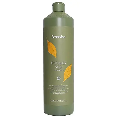 Akció Echosline Ki-Power Veg Hajszerkezet-újjáépítő előkészítő sampon 1000 ml
