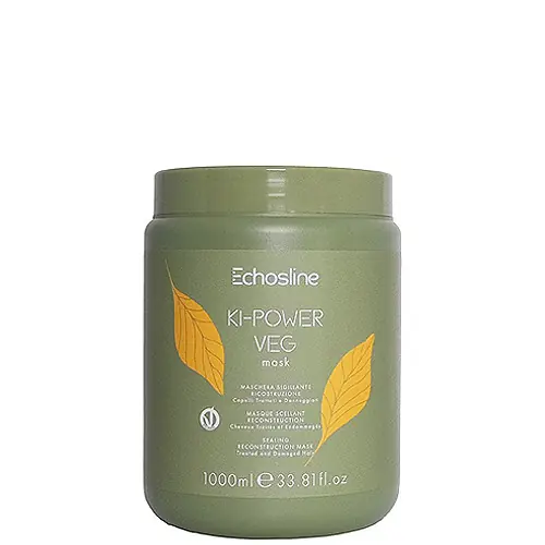 Vedd meg online Echosline Ki-Power Veg Hajszerkezet-újjáépítő záró maszk 1000 ml