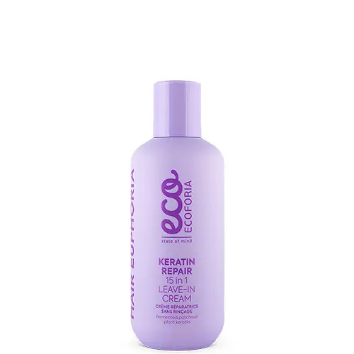Ecoforia Keratin Repair 15 in 1 keratinos öblítésmentes helyreállító krém 200 ml Kiárusítás
