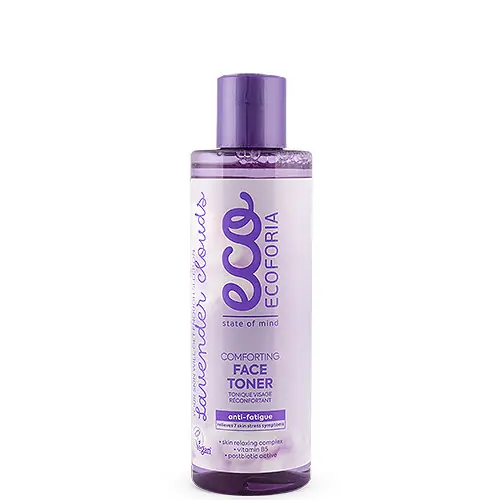 Biztonságos vásárlás Ecoforia Lavender Clouds Nyugtató arctonik levendulával 200 ml