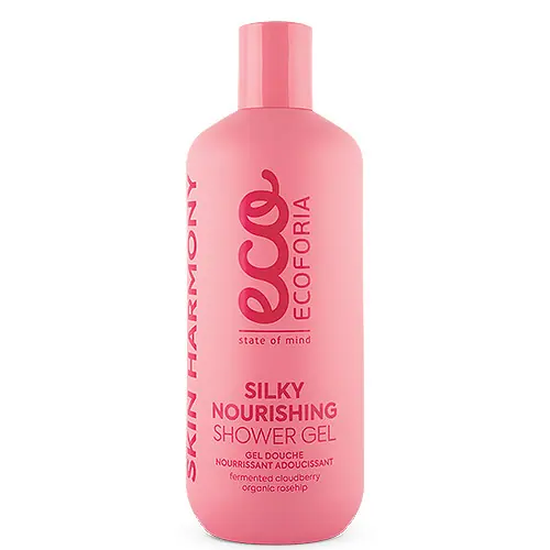 Ecoforia Silky Nourishing Tápláló tusfürdő gél 400 ml Gyors kiszállítás