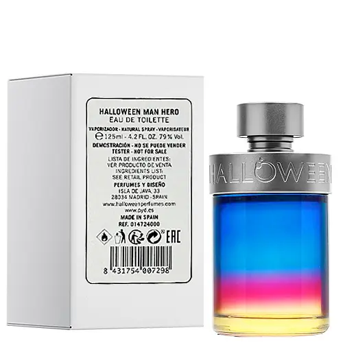 Legjobb ár Halloween Halloween Man Hero Eau De Toilette Teszter 125 ml