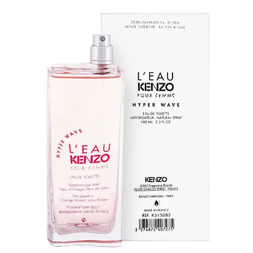 Kenzo L‘eau Kenzo Pour Femme Hyper Wave Eau De Toilette Teszter 100 ml Azonnali szállítás