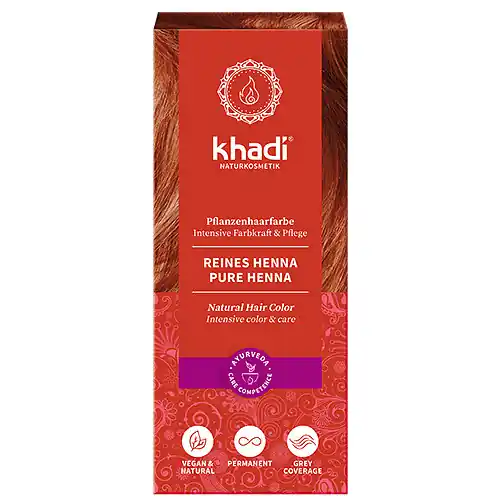 Khadi Khadi Növényi hajfesték por 100 g - 100% Henna Ne maradj le