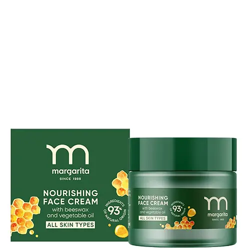Margarita Méhviaszos és növényi olajos Tápláló arckrém 50 ml Expressz kézbesítés