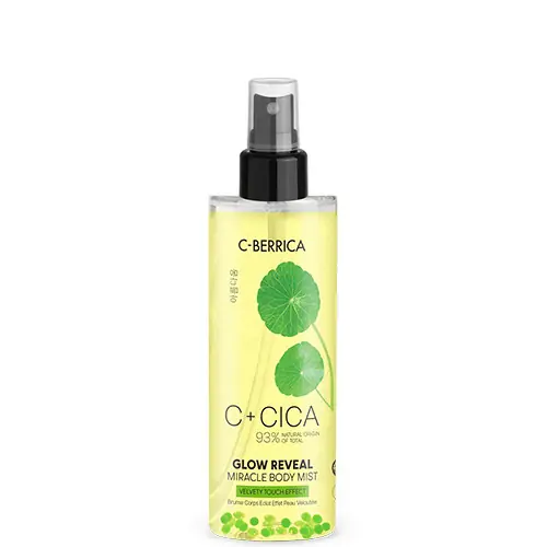 Natura Siberica C-Berrica C + CICA Glow Reveal Ragyogásfokozó testpermet 200 ml Exkluzív ajánlat