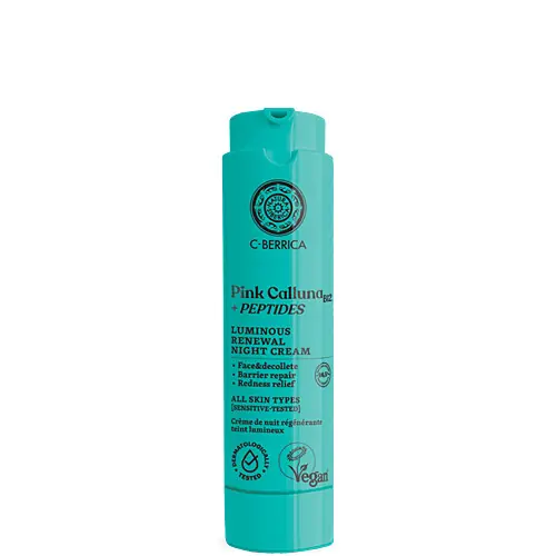 Natura Siberica C-Berrica Pink Calluna Megújító éjszakai arckrém 50 ml Szuper akció