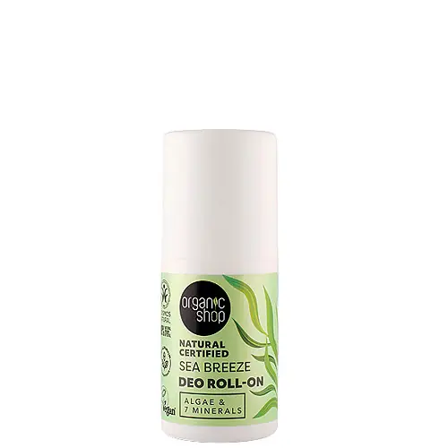 Organic Shop Alga és 7 ásvány Minősített golyós dezodor 50 ml Biztonságos vásárlás
