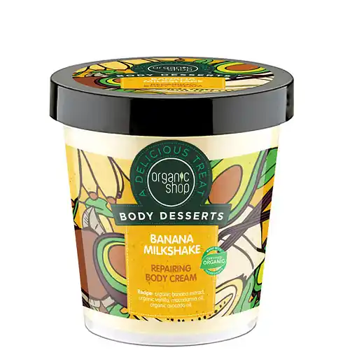 Organic Shop Banán shake Regeneráló testápoló 450 ml Csak ma