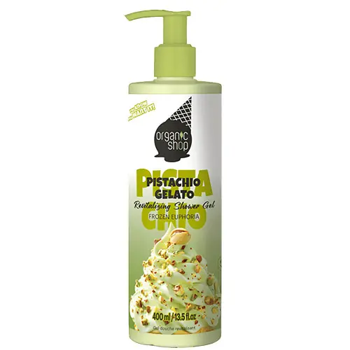 Organic Shop Pistachio Gelato Revitalizáló tusfürdő 400 ml Alacsony ár