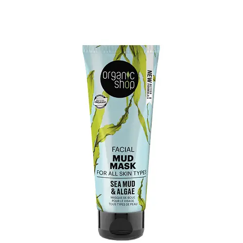 Organic Shop Tengeri iszap és alga Arcpakolás 75 ml Kiárusítás