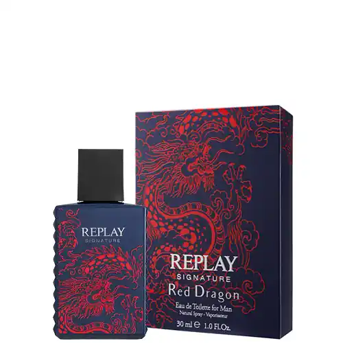 Outlet Replay Signature Red Dragon For Man Eau De Toilette 30 ml