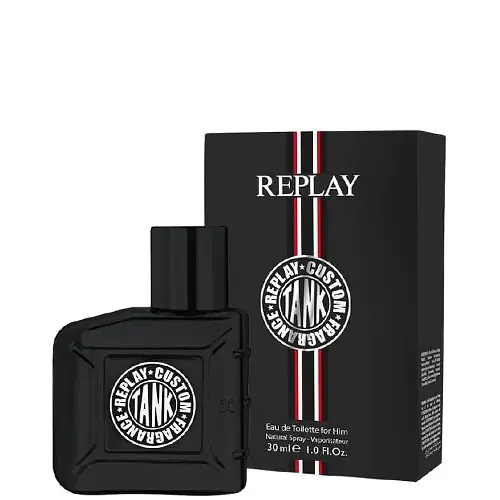 Szezonális akció Replay Tank Custom For Him Eau De Toilette 30 ml