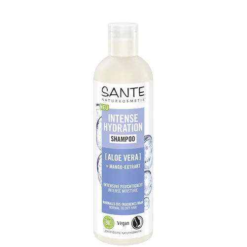 Ajánlat Sante Intense Hydration Intenzív hidratáló sampon aloe verával és mangókivonattal 250 ml