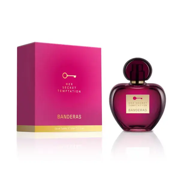 Azonnali szállítás Antonio Banderas Her Secret Temptation női parfüm (eau de toilette) Edt 50ml