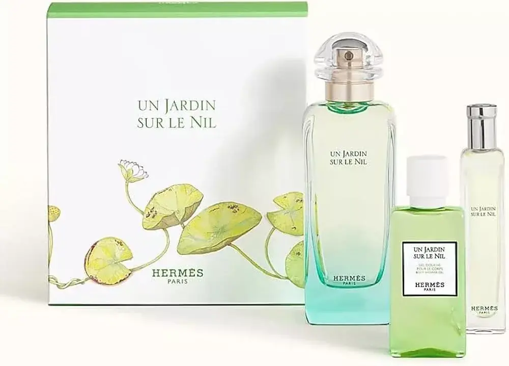 Azonnal elérhető Hermés Un Jardin Sur Le Nil női parfüm (eau de toilette) edt 100ml+edt 15ml+Tusfürdő 40ml