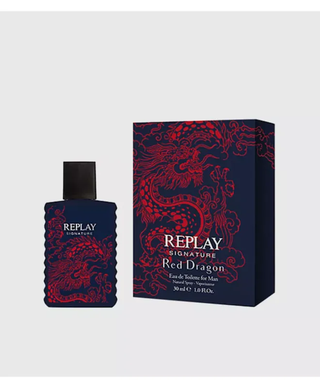 Nézd meg most Replay Signature Red Dragon férfi parfüm (eau de toilette) Edt 50ml