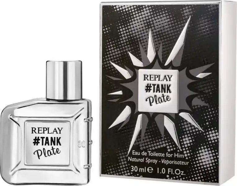 Replay Tank Plate férfi parfüm (eau de toilette) Edt 30ml Olcsó